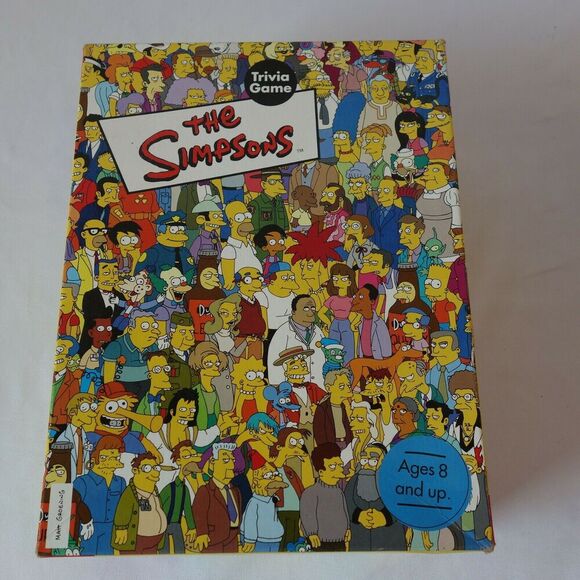 The Simpson's Trivia Board Game First Edition Set 2001 Complete! - Picture 2 of 5